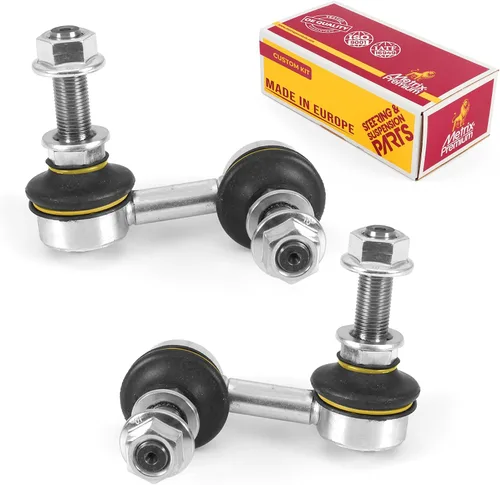 Vista 275 de Metrix Premium Piezas de Chasis - Kit de 2 piezas de Eslabón de Estabilización de Barra Antirrollio Delantera Compatible con 2006-2009 Mitsubishi
