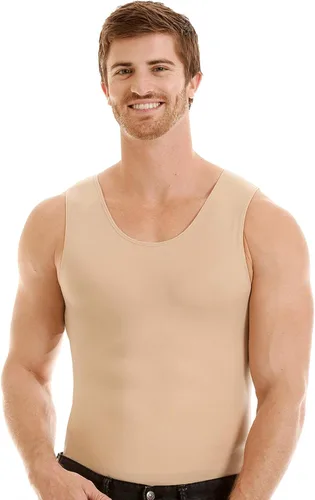 Vista 3 de Insta Slim musculosa de compresión muscular (Int) para hombre
