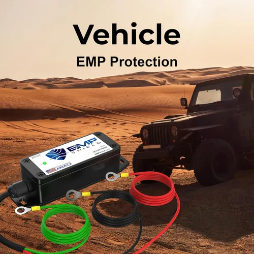 Vista 3 de EMP Shield Micro - Protección EMP para vehículos de 12 voltios CC para automóvil, camión y motocicleta (DC-12V-Micro) Lightning, llamarada solar
