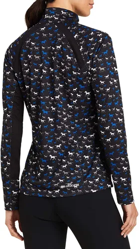 Vista 4 de ARIAT Camiseta Sunstopper 2.0 con cremallera 14 para mujer