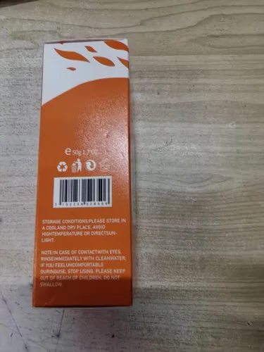 Vista 7 de Exfoliante de gel limpiador naranja para cara y cuerpo, limpieza profunda de los poros, elimina puntos negros, gel pelador suave con beneficios