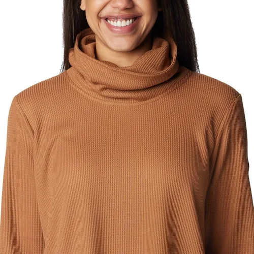 Vista 4 de Columbia Women's Holly Hideaway Waffle Cowl Neck Pullover