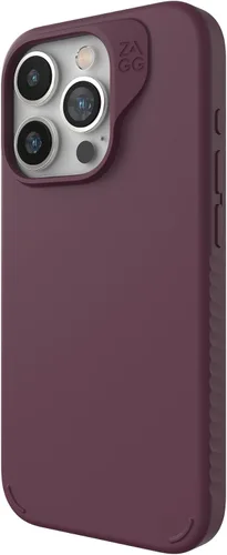 Vista 25 de [Usado] ZAGG Manhattan Snap - Funda para iPhone 15 Pro, funda de silicona de alta calidad, material de grafeno duradero, superficie lisa con un Negro