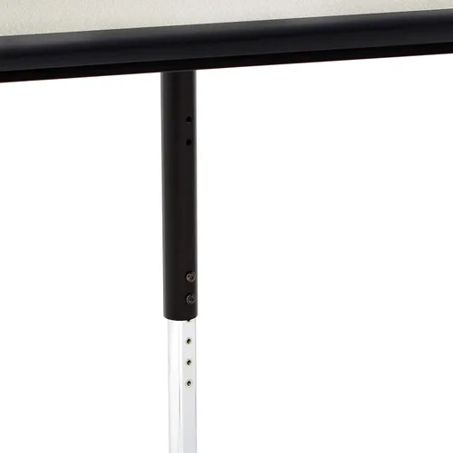Vista 5 de Amazon Basics Mesa de actividades rectangular ajustable para el aula, escritorio de escritura, altura ajustable de 19-30 pulgadas, parte superior