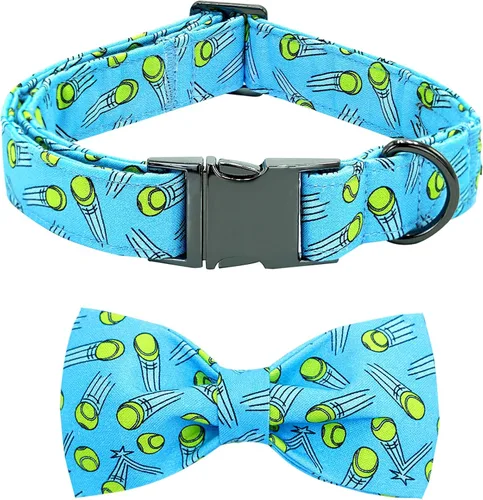 Vista 9 de Collar para perro, con estampado de tiburón, collar para cachorro, collar para mascotas, collar de lazo para perros, suave, duradero, ajustable