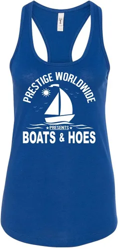 Vista 3 de Funny Catalina Wine Mixer Island Pop Culture Ladies Racerback Tank Top