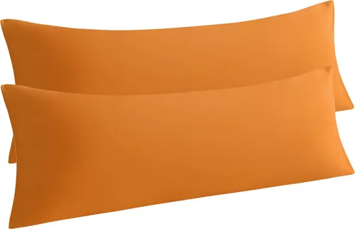 Vista 64 de NTBAY Juego de 2 fundas de almohada estándar, paquete de 2 fundas de almohada de microfibra cepillada de 20x26, suaves, resistentes a las arrugas, a