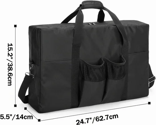 Vista 6 de samdew Funda de transporte para estufa de campamento, bolsa de almacenamiento para estufa de campamento compatible con estufa de gas Coleman de 2