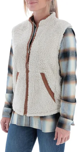 Vista 3 de Legendary Whitetails Chaleco de forro polar mullido para mujer