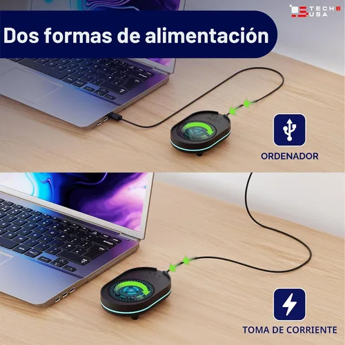 Vista 2 de TECH8 USA Dispositivo Desplazante de Mouse, Desplazador de Mouse Indetectable para Laptops, PC, Sin Software, Movimiento Aleatorio, Patentado