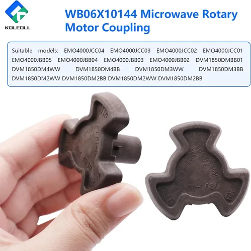 Vista 4 de WB06X10144 Acoplador de motor de placa giratoria de microondas compatible con GE Microondas DVM1850DM EMO4000J pieza de repuesto de microondas