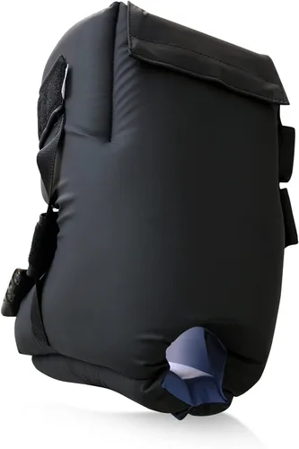 Vista 4 de NYOrtho Protectores de talón para llagas por presión - Cojín cómodo con fondo abierto - Bota de descarga del talón con paquete de gel refrigerante
