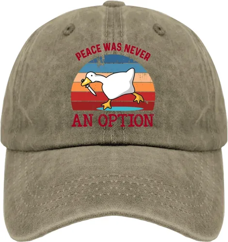 Vista 8 de Gorra de béisbol Peace was Never an Option Dad Hat, gorra de béisbol vintage para mujer