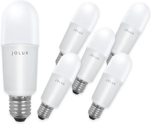 Vista 8 de Jolux Focos LED para accesorios cerrados, equivalente a 100 W (14 W), 2700 K blanco suave, 1500 lm, base E26 delgada de 1.81 pulgadas, no regulable