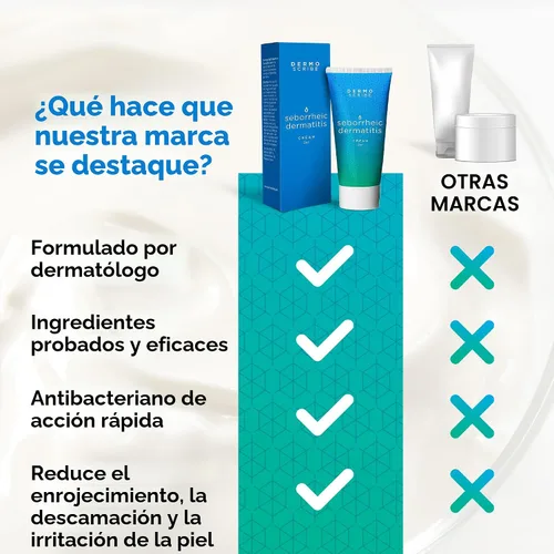 Vista 7 de Crema para la dermatitis seborreica Dermoscribe, 2 onzas