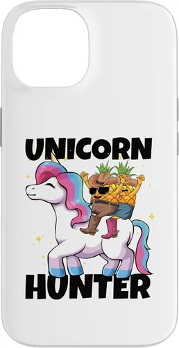 Vista 4 de Upside Down Pineapple Swinger Unicorn Hunter Case for iPhone 17
