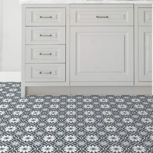 Vista 4 de FloorPops FP2944 Sevilla - Azulejos para suelo (despegar y pegar), multicolor