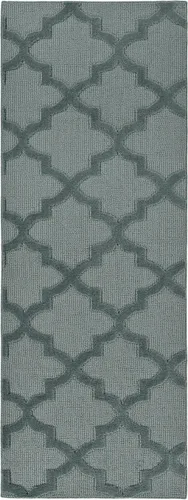 Vista 34 de Alfombra de Área Garland Rug Quatro Negra de 3' x 5' con Diseño de Enrejado Cut-Loop - Suave, Cómoda, Elegante y Económica en un Hermoso Color Negro