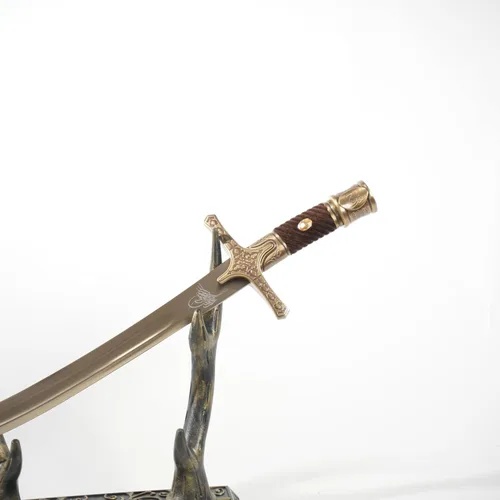 Vista 6 de Espada otomana/Kilij del conquistador/Espada otomana personalizada hecha a mano con vaina