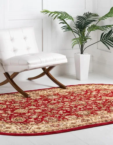 Vista 124 de Unique Loom Sialk Hill Collection - Alfombra de área - Washington (5 pies 3 pulgadas x 8 pies, rectangular, marrón/negro)