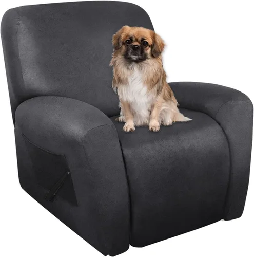 Vista 35 de ANARACHON Fundas para Sillas Reclinables Tipo Cuero, 4 Piezas Funda para Sillón Reclinable Lazy Boy, Protector de Muebles - Funda Suave Lavable