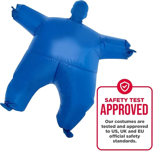 Vista 5 de Morph Inflatable Childrens MegaMorph Fat Suit Costumes - One