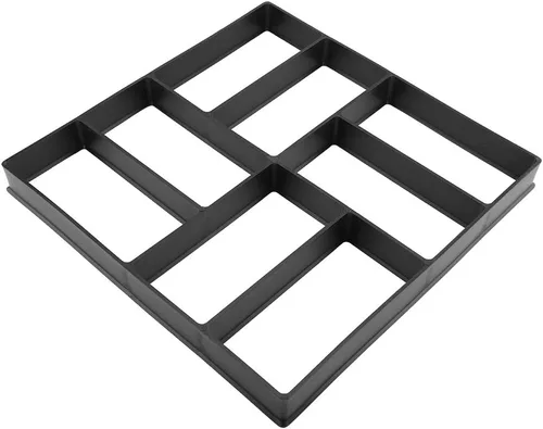 Vista 8 de Moldes de pavimentador de hormigón, moldes reutilizables de piedra de Pathmate para escalonar, moldes de hormigón para caminos de jardín