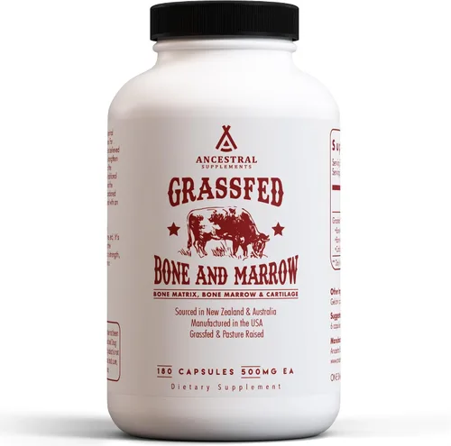 Vista 7 de Ancestral Supplements - Cápsulas de colágeno de carne de res alimentada con hierba, 180