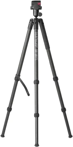 Vista 11 de BOG DeathGrip Aluminum Tripod with Durable Frame, Lightweight, Stable Design, Bubble Level, Adjustable Legs, Shooting Rest, and Hands-Free Operation