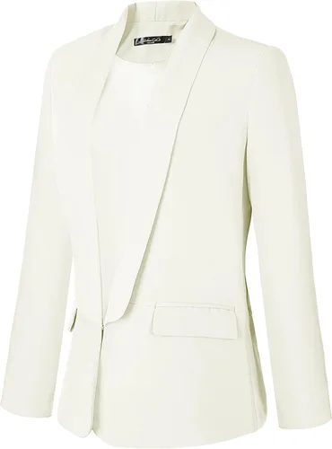 Vista 2 de Urban CoCo Chaqueta blazer de oficina para mujer con frente abierto