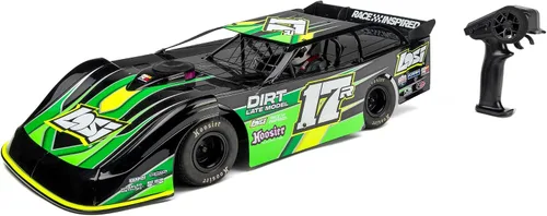 Vista 39 de Losi 22S RC Car Dirt Modelo tardío, azul, 1/10 2WD RTR Dirt Oval