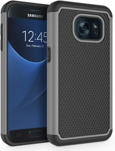 Vista 9 de Funda para Galaxy S7, a prueba de golpes, funda protectora para Samsung Galaxy S7 (5.1 pulgadas, 2016) [azul]