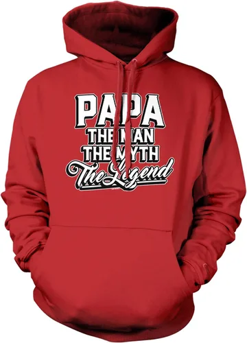 Vista 14 de Papa The Man The Myth The Legend - Sudadera unisex con capucha para abuelos Tinte brisa