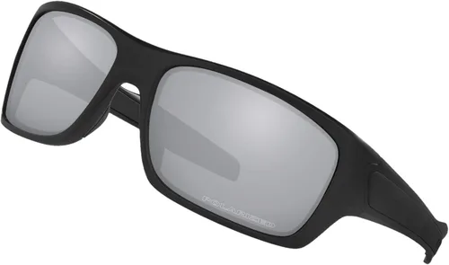 Vista 2 de BroLizard - Lente polarizada para gafas de sol Oakley Turbine OO9263, plateado