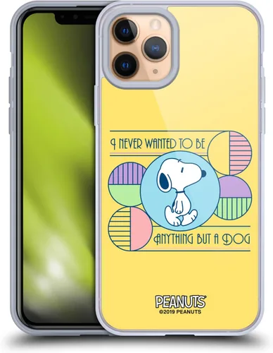 Vista 42 de Head Case Designs Snoopy Deco Dreams - Funda de gel suave con licencia oficial de Peanuts Blue Pattern compatible con Apple iPhone 7 Plus/iPhone 8