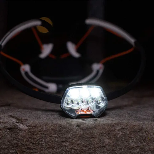 Vista 2 de PETZL Linterna frontal IKO CORE - 500 lúmenes (recargable)