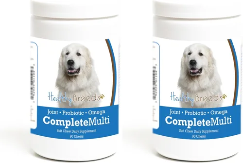 Vista 203 de Healthy Breeds Affenpinscher todo en uno multivitamínico suave masticable 60