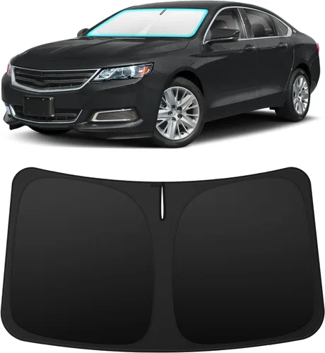 Vista 154 de INSAUTO Accesorios para parasol de parabrisas de ajuste personalizado para Acura RDX 2019-2026, parasol plegable para ventana delantera, reflector