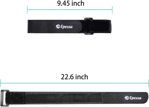 Vista 7 de Epessa Correa estabilizadora de rueda de bicicleta, correa de bicicleta con agarre de gel Stonger, correa ajustable para rueda de bicicleta, correas