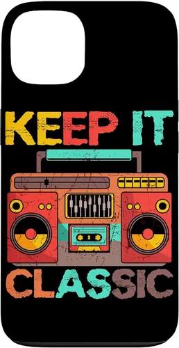 Vista 7 de Keep It Classic Radio 80s 90s Retro Vintage Cassette Player Funda para iPhone 17