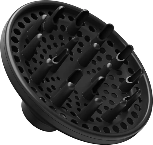 Vista 6 de MIRACOMB Secador de pelo plegable de viaje, potente secador iónico profesional con motor sin escobillas para secado rápido, ligero y portátil