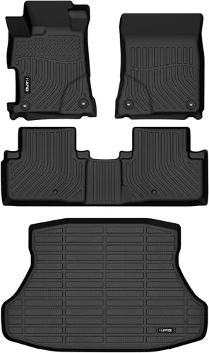 Vista 95 de Alfombrilla de maletero para todo tipo de clima para Mazda CX-30 2020-2025 2026, accesorios de maletero de auto de ajuste personalizado - Negro
