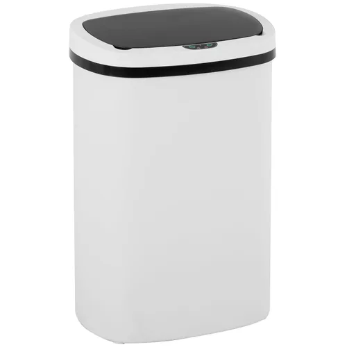 Vista 10 de Cubo de basura de cocina de 13 galones con tapa, cubo de basura automático sin contacto para cocina, cubo de basura de plástico PP con sensor de Azul