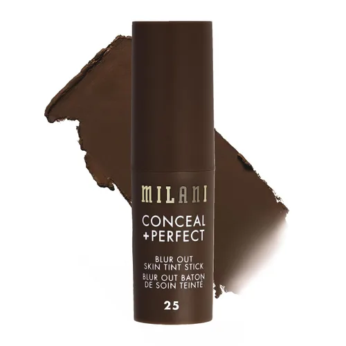 Vista 23 de Milani Conceal + Perfect Blur Out Skin Tint Foundation 12-Medium Olive 12 Bronceado Medio - Oliva