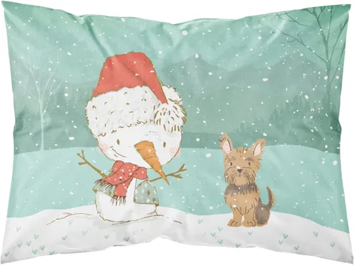 Vista 29 de Caroline's Treasures BB7625PILLOWCASE - Funda de almohada decorativa de tela con texto en inglés "Welcome Friends" Airedale Terrier estándar