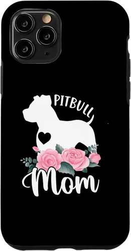 Vista 29 de Pitbull Mom Pitbulls Dog Cooler Saying Case for iPhone 17