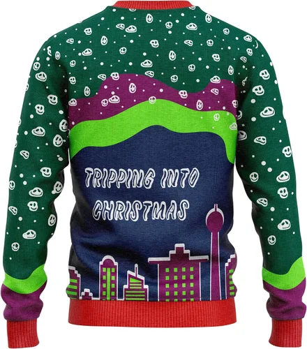 Vista 2 de JAP Christmas Jersey Rudolf el reno Ajuste perfecto sin picazón