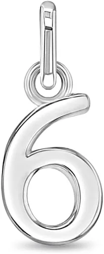 Vista 5 de In Season Jewelry 925 Sterling Silver Small Polished Numbers Charm For Little Girls Charm Bracelet 1-0 - Special Graduation Year Charm For Little