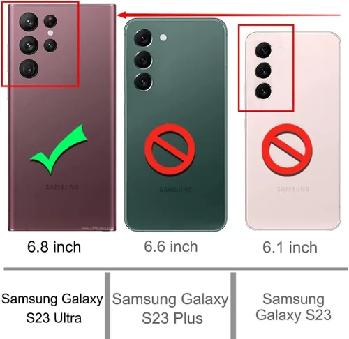 Vista 2 de Funda para Samsung Galaxy S23 Ultra, S23 Ultra con protector de pantalla de TPU flexible autorreparable [2 unidades], funda resistente 3 en 1