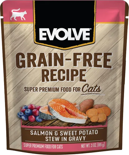 Vista 16 de Evolve Comida clásica hecha a mano con receta de pollo para gatos (paquete de 15)